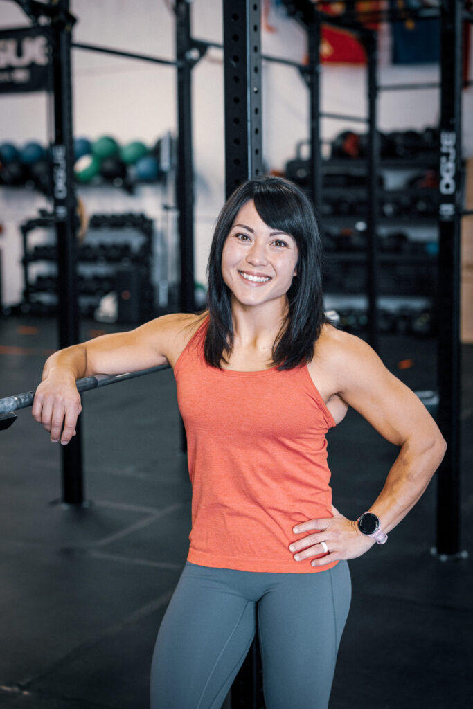 Snow Charpentier is a Certified Personal Trainer in Ashland, Oregon who works with strength training, lifting weights.
